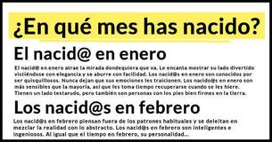 ¿En qué mes has nacido? ¡Cada mes cuenta una historia diferente 