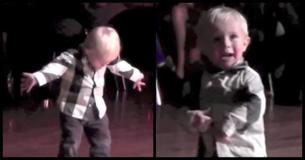 2-åring blir berømt internettstjerne etter episke dansetrinn