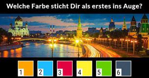Wo sollest Du leben, basierend auf Deiner Farbwahl?