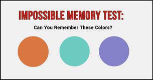 Can You Pass The Impossible Memory Test?