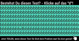 Kannst Du diesen Lese-Rechtschreib-Test bestehen?