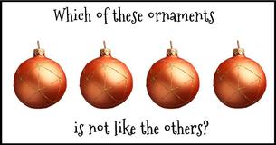Can You Find The Odd Christmas Ornament? 15/15
