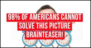Picture Brainteaser #6 - 98% Of Americans Cannot Solve This Picture Brainteaser 