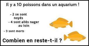 Pourras-tu résoudre cette énigme mathématique avec des poissons en moins de 60 secondes ?
