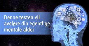 Denne testen vil avsløre din egentlige mentale alder
