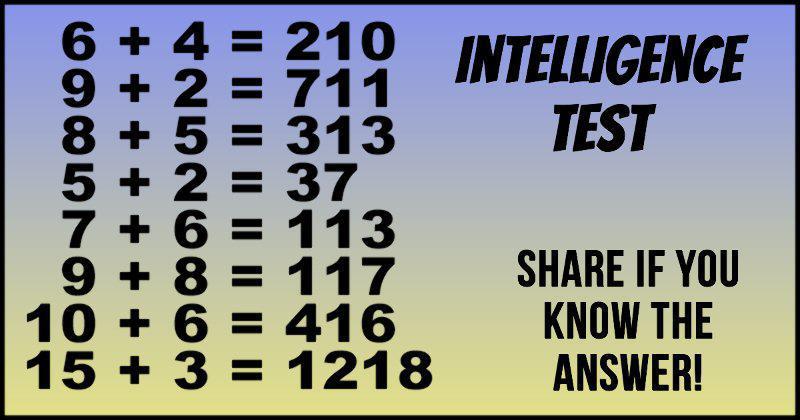 Psych Math Problem If You Understand This Math Problem, You Are A GENIUS