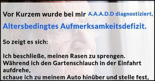 Dieser ältere Herr hat einen typischen "Senioren-Moment" und kommt zu einer unglaublichen Erkenntnis