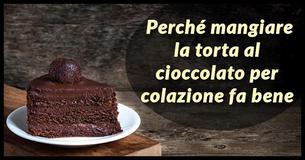  La ricerca mostra che mangiare della torta al cioccolato per la colazione fa bene sia al tuo cervello che al girovita
