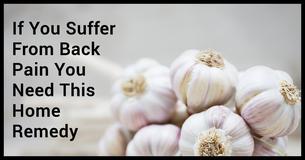 Garlic Milk Is The Home Remedy That'll Give You Relief From Sciatica And Back Pain