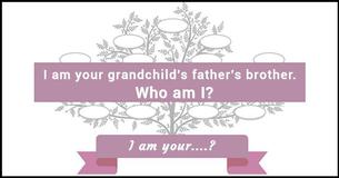 Family Tree Riddle 10: I Am Your .?