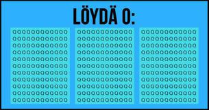 Oletko sinä oikea älypää? Älypelisarja. #5: Löydä O alle 10 sekunnissa 