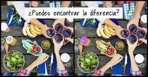 Desafío para encontrar la diferencia #1