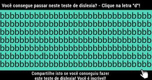 Você consegue passar neste teste de dislexia?