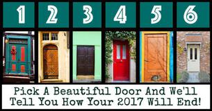 Pick A Beautiful Door And We'll Tell You How Your 2017 Will End 