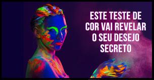 Este teste de cor vai revelar o seu desejo secreto