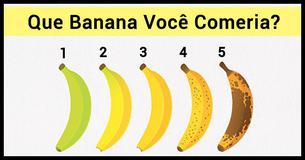 Que Banana Você Comeria? Sua Escolha Pode Afetar A  Sua Saúde