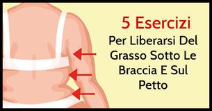 5 Esercizi Per Eliminare Velocemente Il Grasso Sul Petto E Sotto Le Braccia