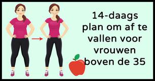 Een effectief 14-daags plan om af te vallen voor vrouwen boven de 35