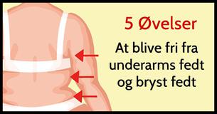 5 øvelser der hurtigt fjerner bryst fedt og underarms fedt
