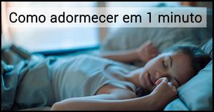 Como adormecer em 1 minuto
