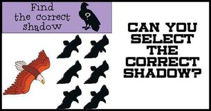 Tough Shadow Brainteaser #1: Can You Find The Correct Shadow?