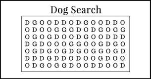 How Quickly Can You Spot The Word Dog In This Tricky Wordsearch