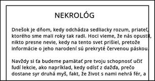 Sedliacky rozum, ledva sme ta poznali