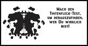 Mach den Rorschachtest und finde heraus, wer Du wirklich bist!