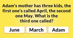 Can you answer these 10 trick questions?