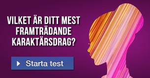 Vilket är ditt mest framträdande karaktärsdrag?