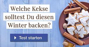 Welche Kekse solltest Du diesen Winter backen?
