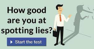 How good are you at spotting lies?