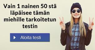 Vain 1 nainen 50 stä läpäisee tämän miehille tarkoitetun testin