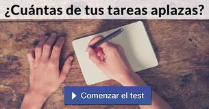 ¿Cuántas de tus tareas aplazas?