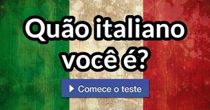 Quão italiano você é?
