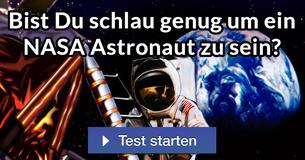 Bist Du schlau genug um ein NASA Astronaut zu sein?