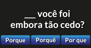 Qual é palavra correta?