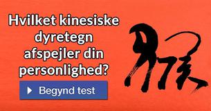 Hvilket kinesiske dyretegn afspejler din personlighed?