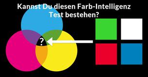 Kannst Du diesen Farb-Intelligenz Test bestehen?