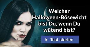 Welcher Halloween-Bösewicht bist Du, wenn Du wütend bist?