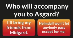 Where do you belong in Asgard?