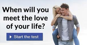 When will you meet the love of your life?