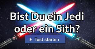 Bist Du ein Jedi oder ein Sith?
