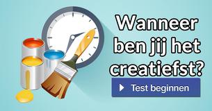 Wanneer ben jij het creatiefst?