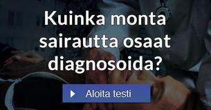 Kuinka monta sairautta osaat diagnosoida?