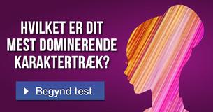 Hvilket er dit mest dominerende karaktertræk?