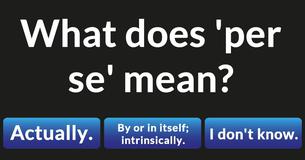 Do you know the meaning of these important philosophic terms? 