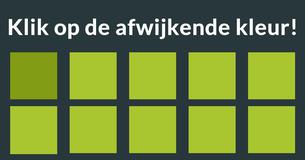 Kun jij werkelijk alle kleuren zien?