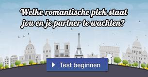 Welke romantische plek staat jou en je partner te wachten?