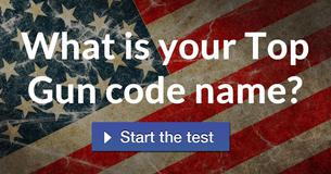 What is your Top Gun code name?